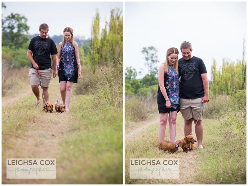 Couple Portraits -True love and Dachshunds