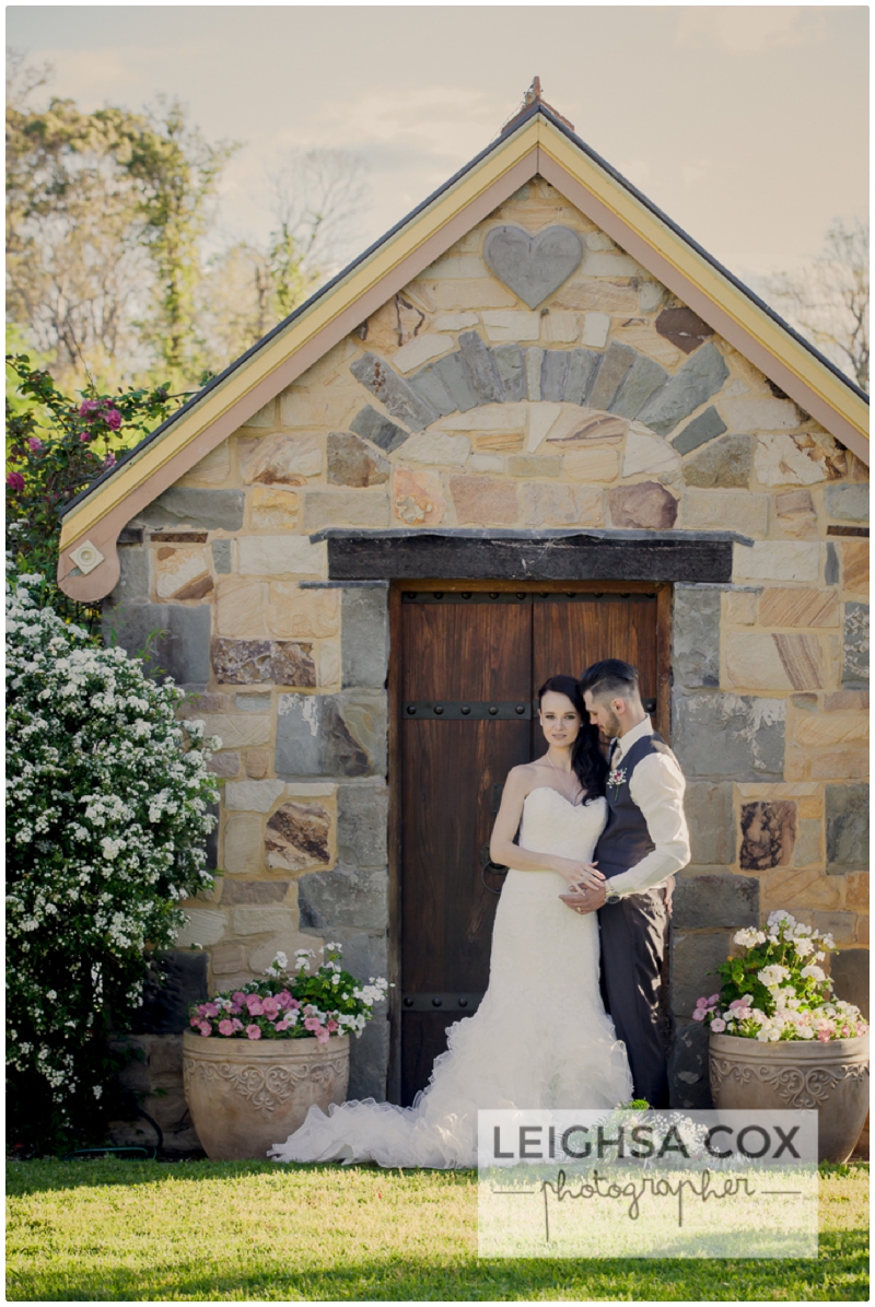  Albion Farm bride and groom