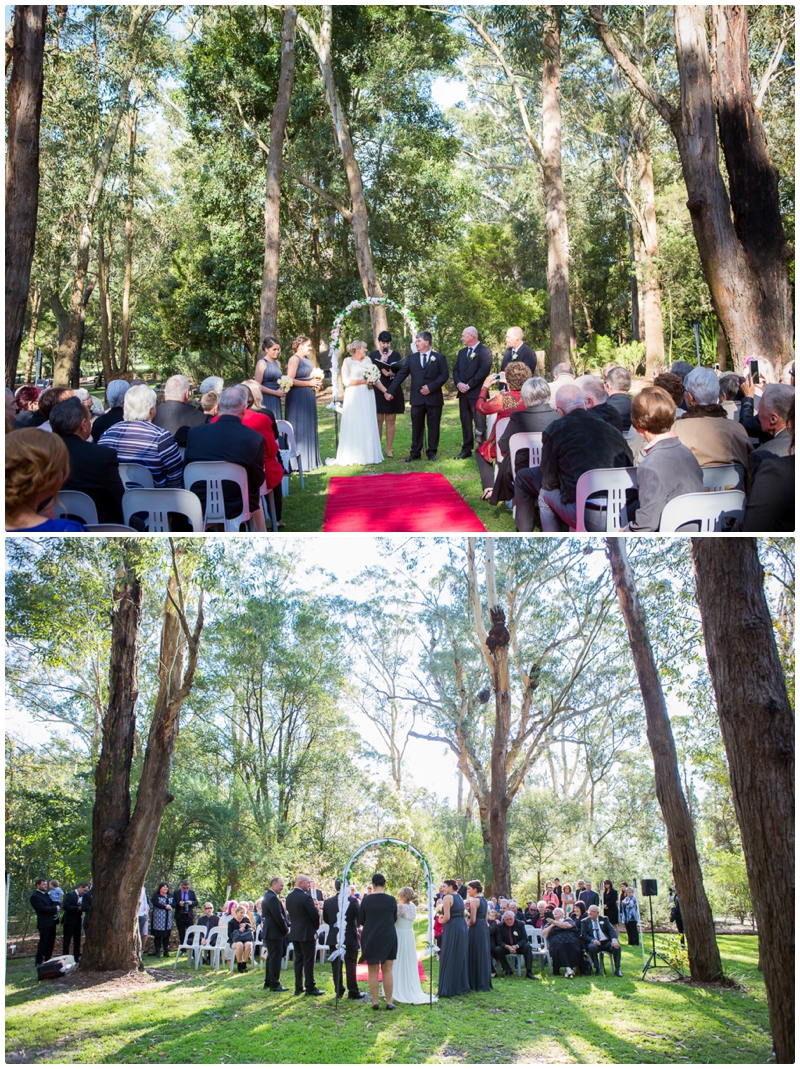 Hunter Region Botanic Gardens Wedding