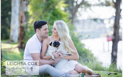 Morpeth Pug Love Couple Session