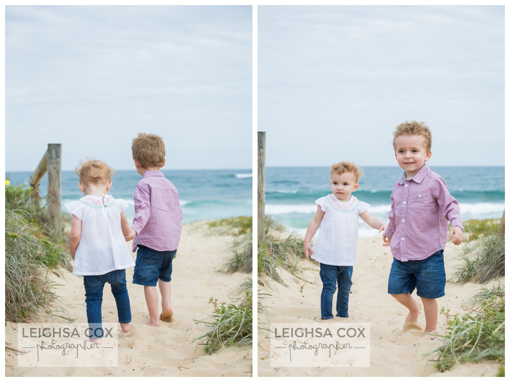 Newcastle Beach Family Portraits