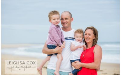 Newcastle Beach Family Portraits