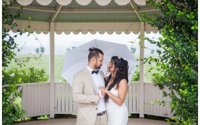 Rainy Calvin Estate Wedding