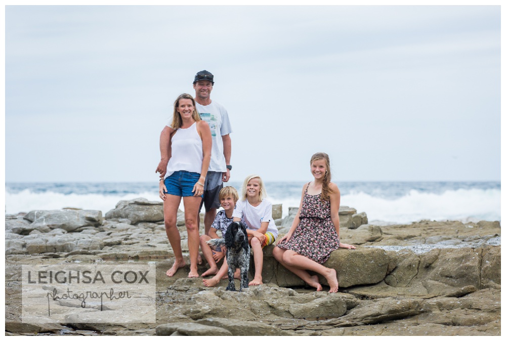 Caves Beach Family Portraits