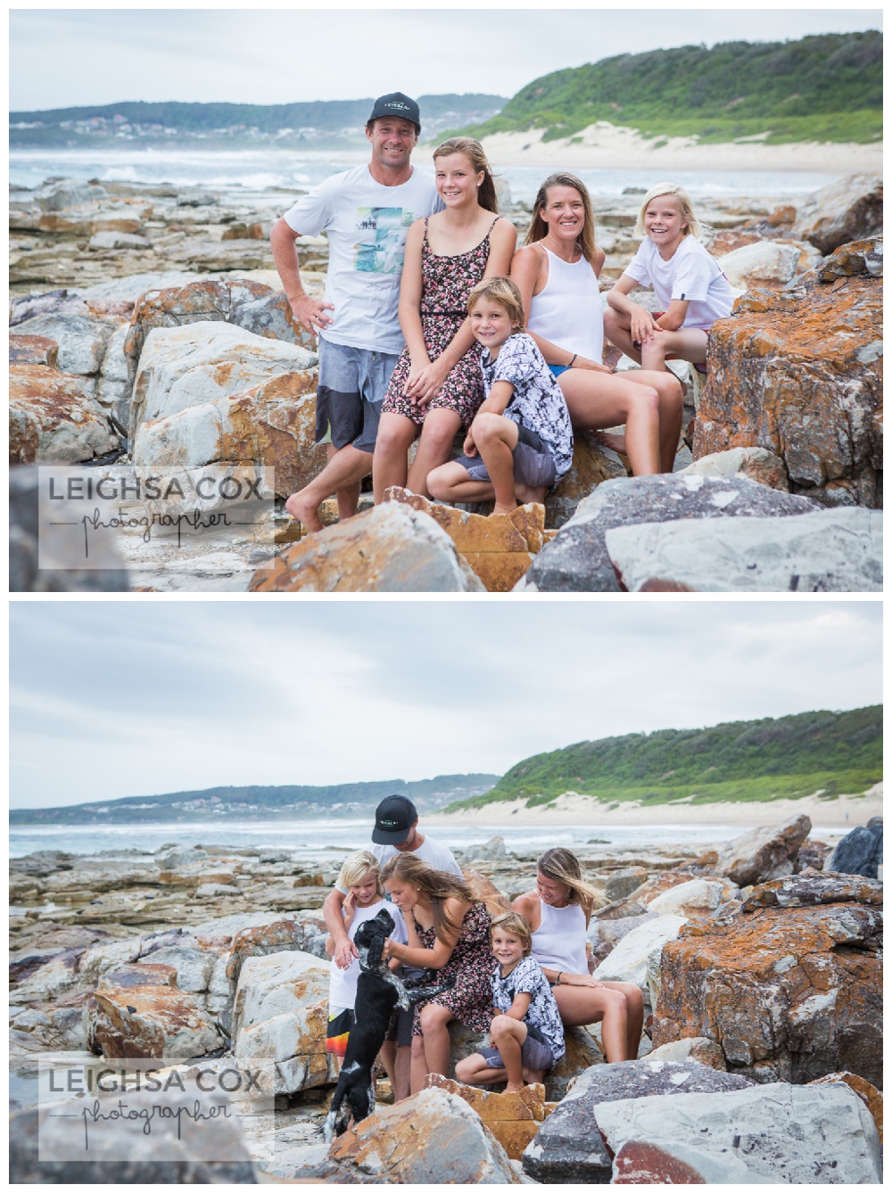 Caves Beach Family Portraits