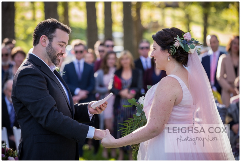 Paterson Park Wedding ceremony