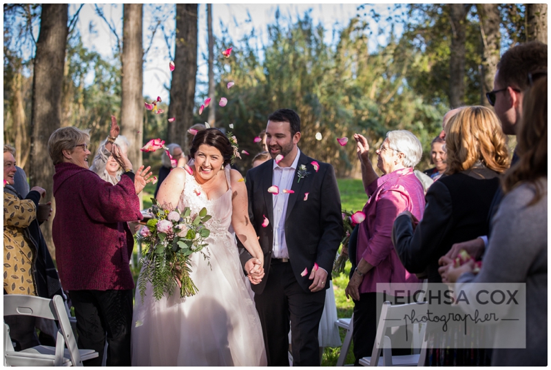 Rose petal ceremony