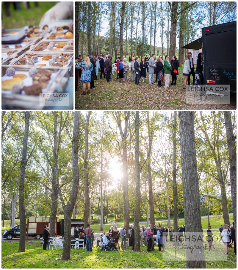 coffee cart wedding