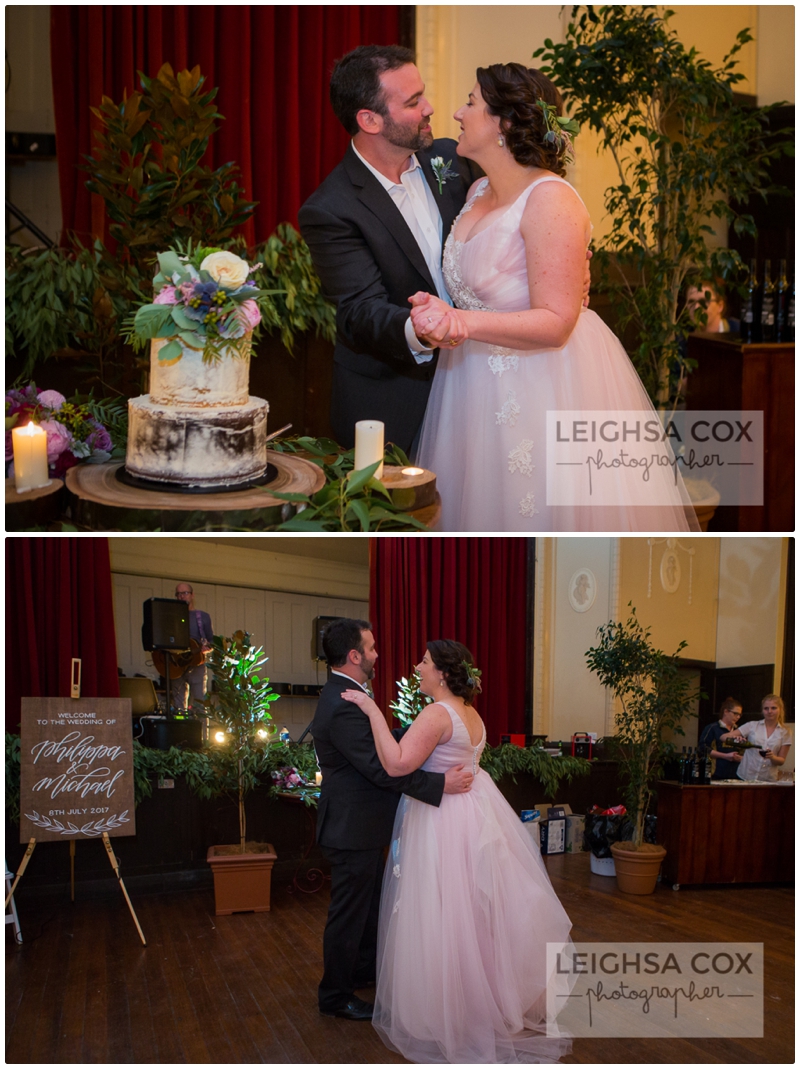 Paterson Community hall Wedding