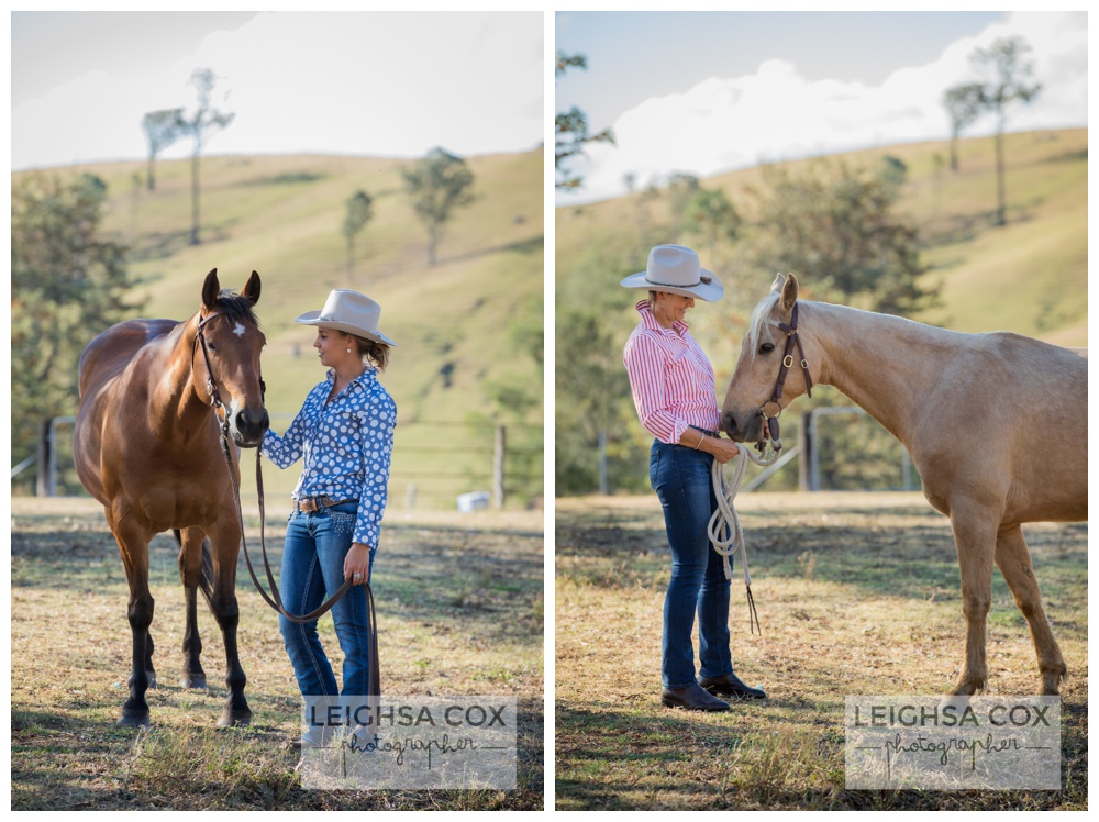 country horse shoot