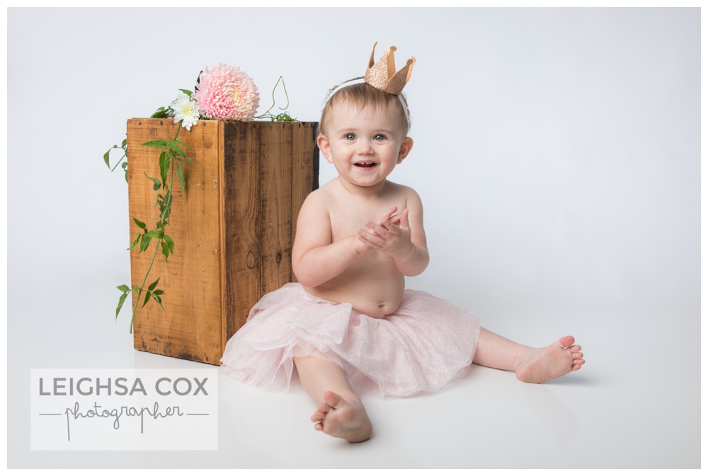 first birthday portraits