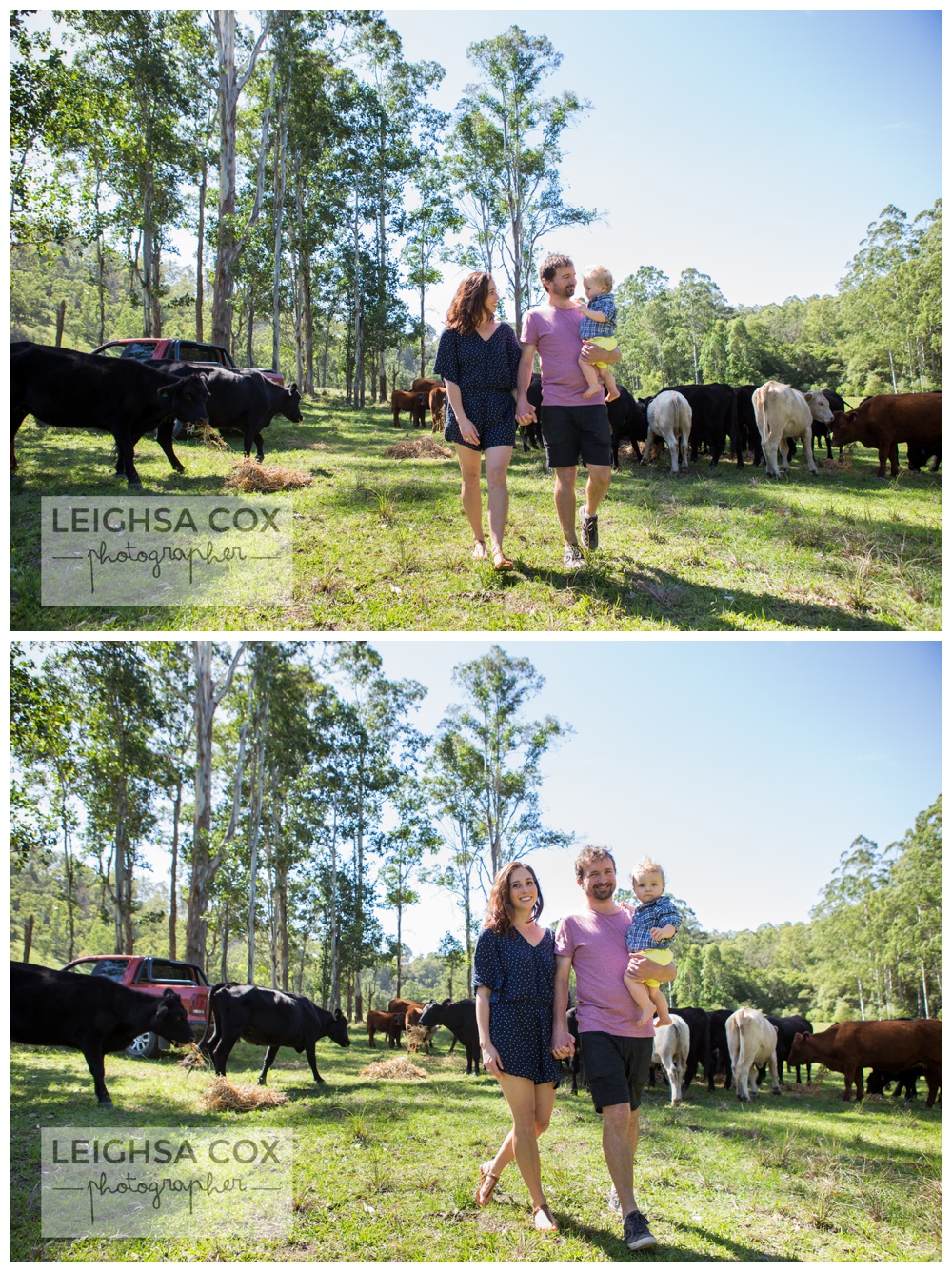 Farm family portraits