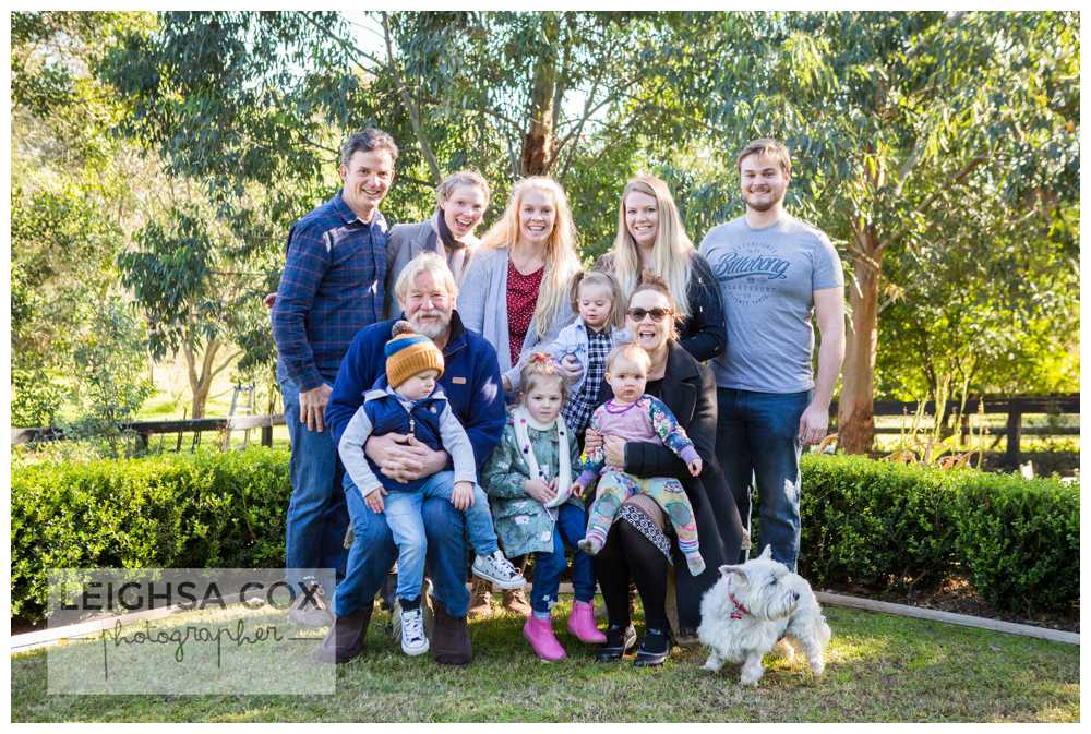 Maitland backyard portraits