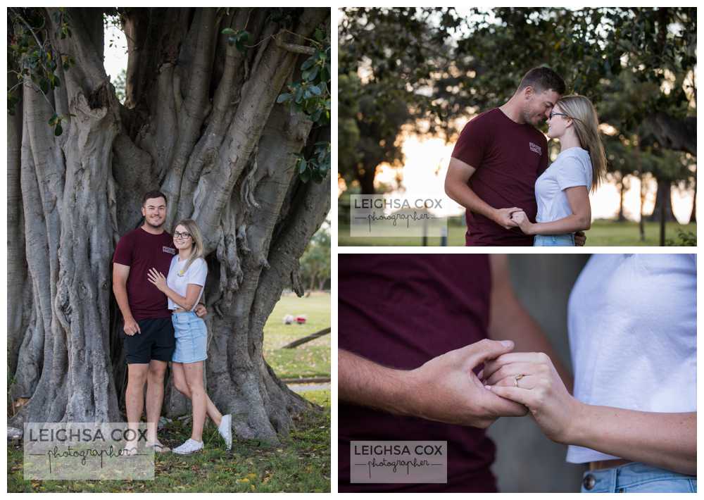 hunter valley engaged couple shoot