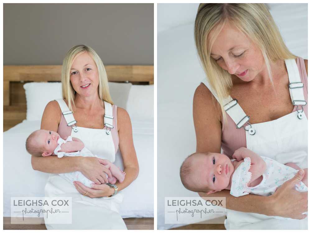 newborn and mother portraits