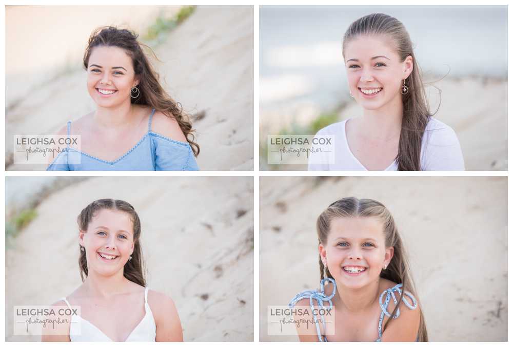 Nobbys beach portraits