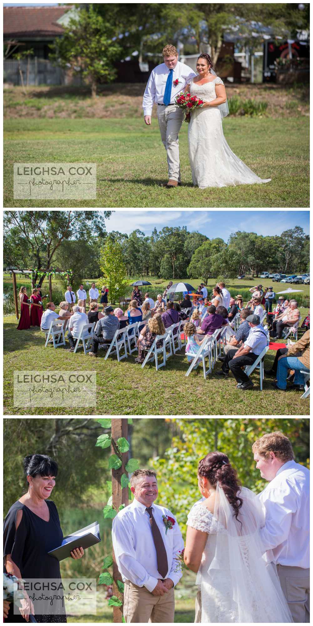 Beautiful Backyard Wedding