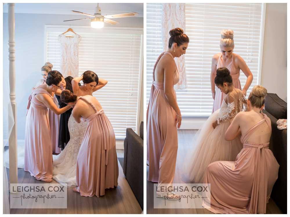 bridesmaids prep