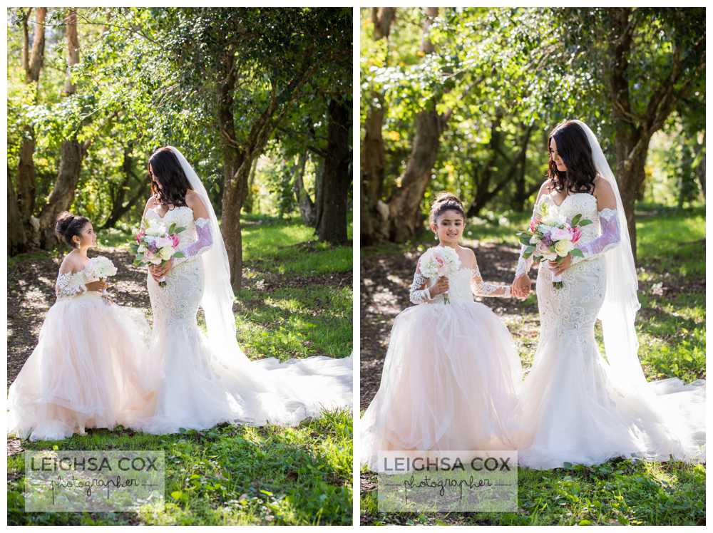 flowergirl and mum