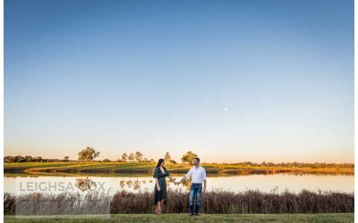 Sunset Engagement Portraits Maitland