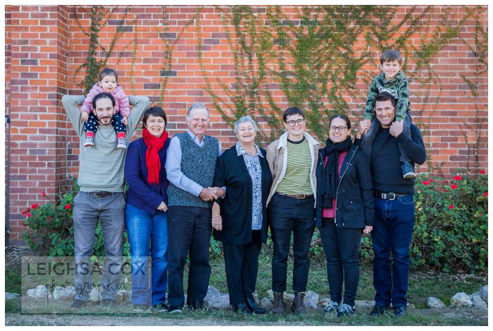 Hunter Valley Extended Family Portraits