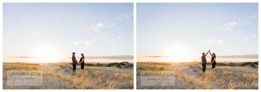 Maternity Portraits nobbys beach