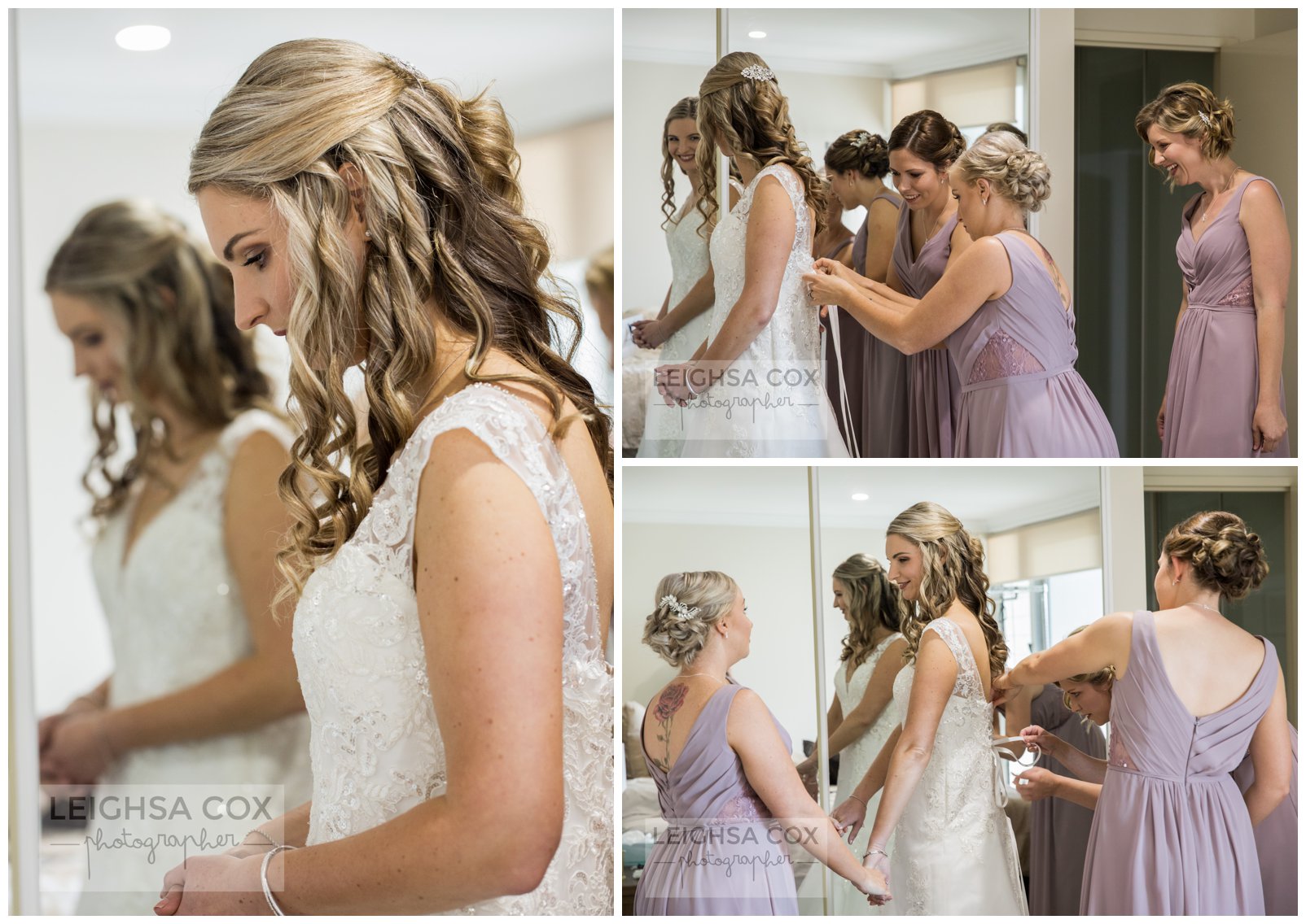 bride prep newcastle wedding