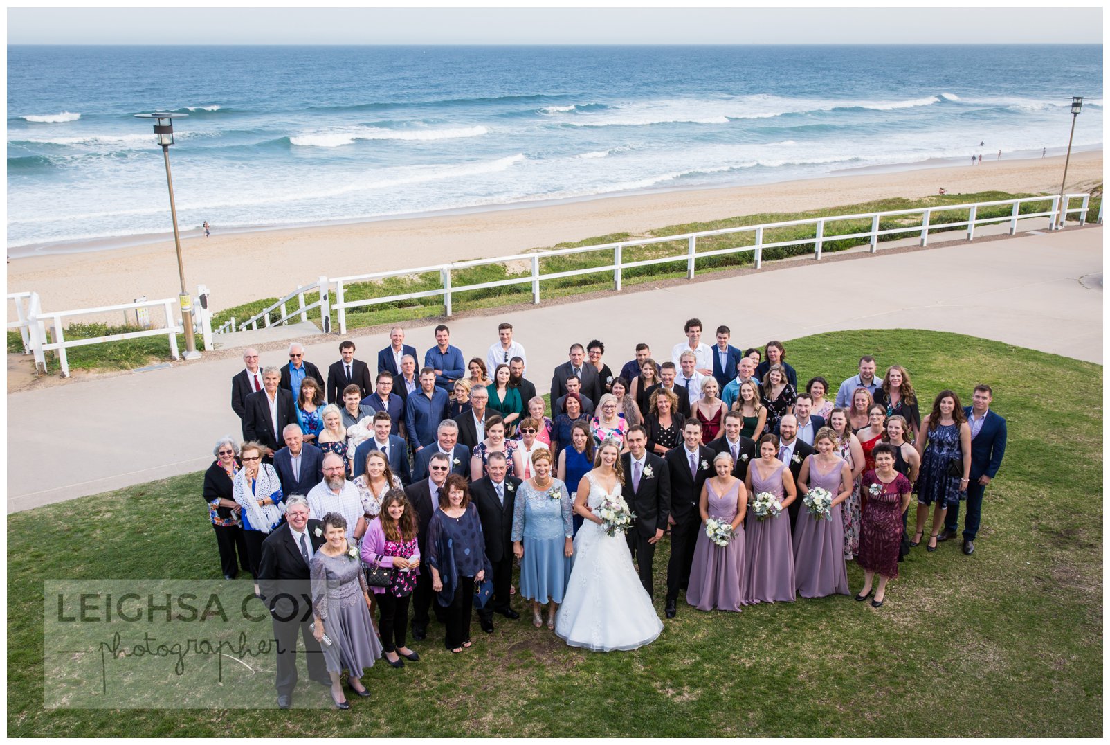 wedding guest group photo