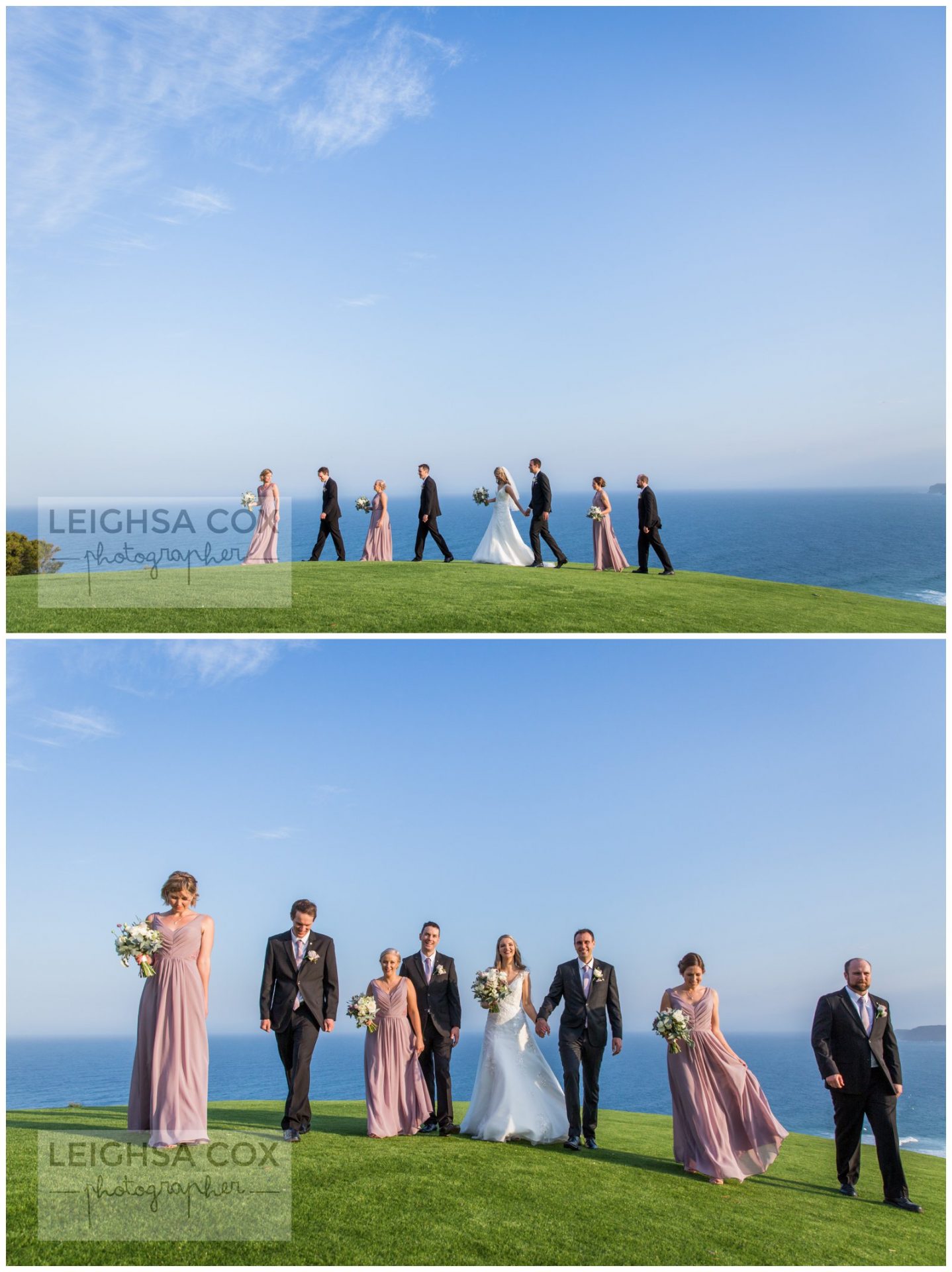 bridal party hickson st lookout