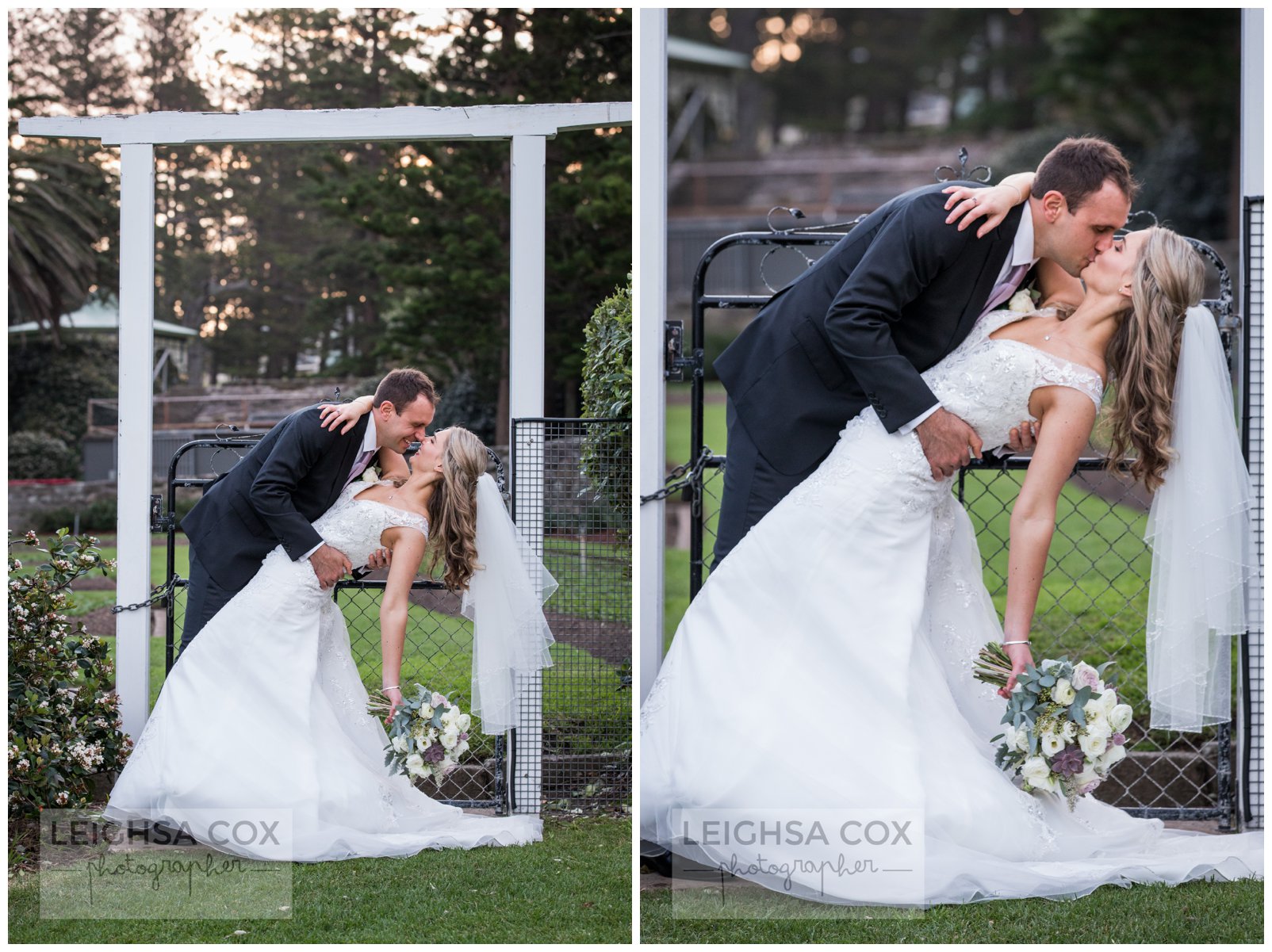 king edward park bride and groom