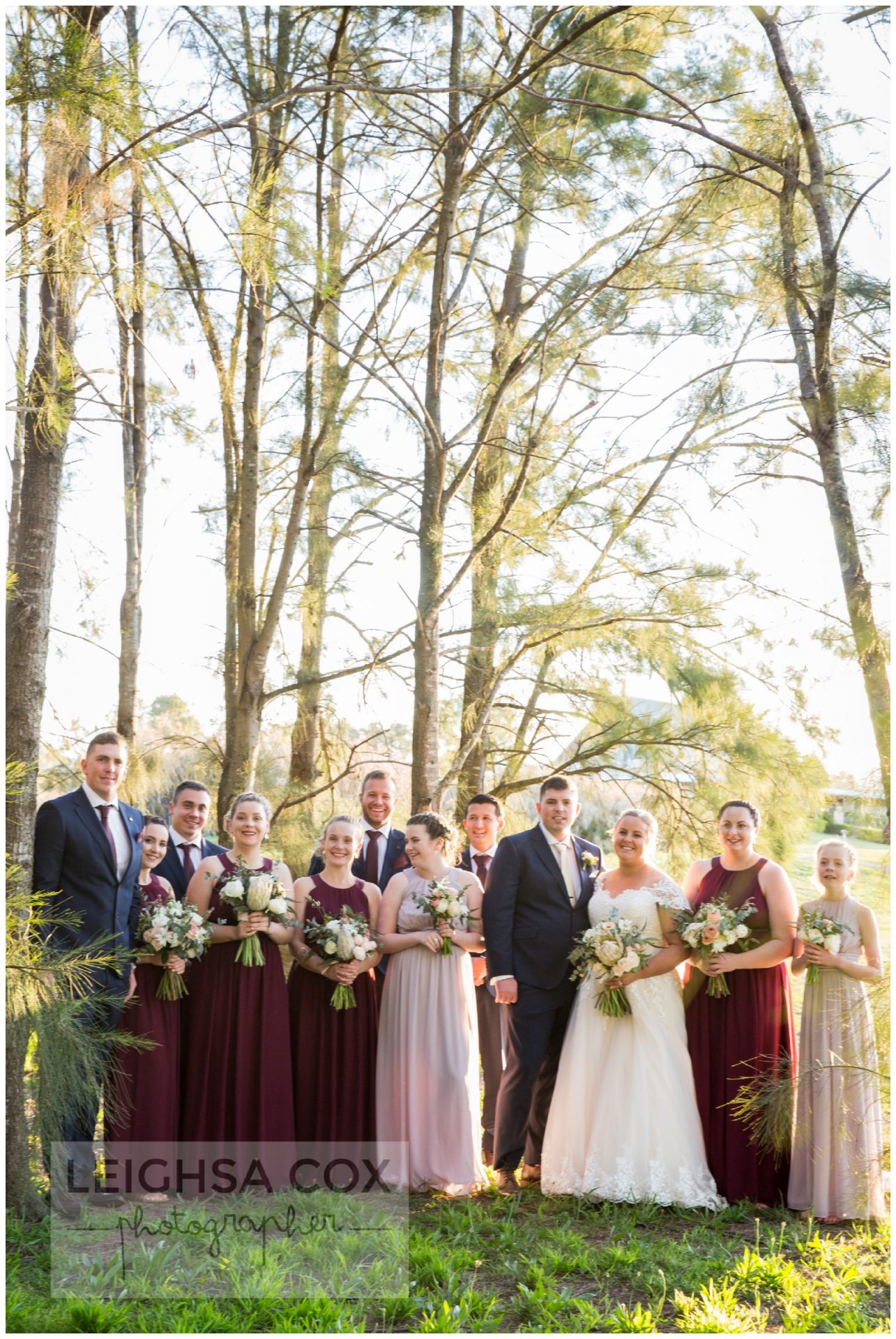 Bridal party peterson house