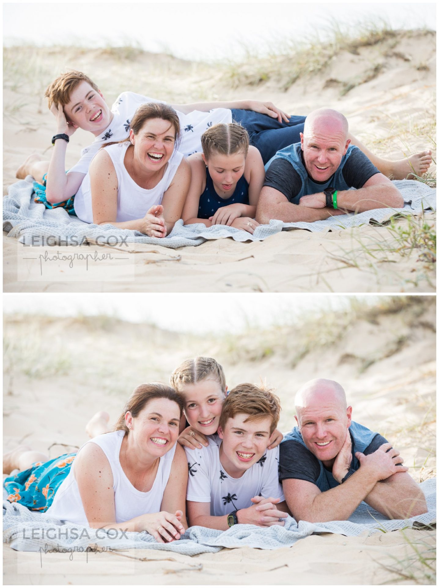 Family fun at the Beach 