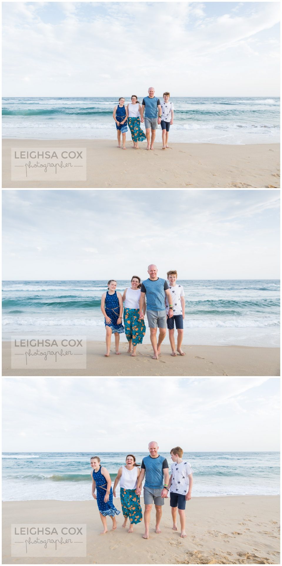 Family Beach Session Newcastle