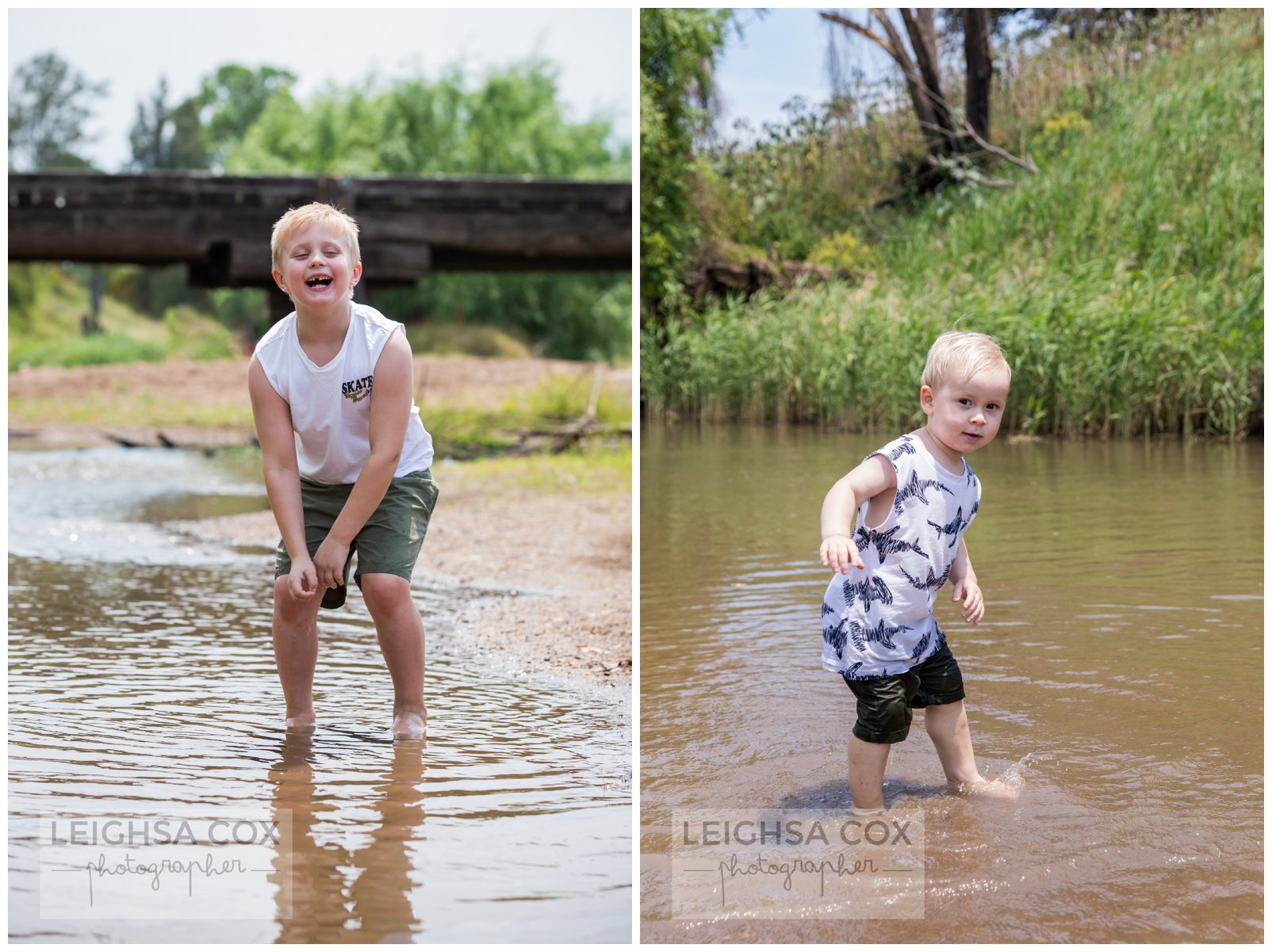 boys in the river