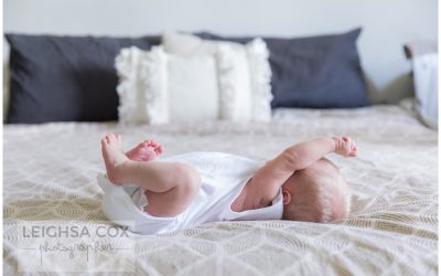 Newcastle home newborn session