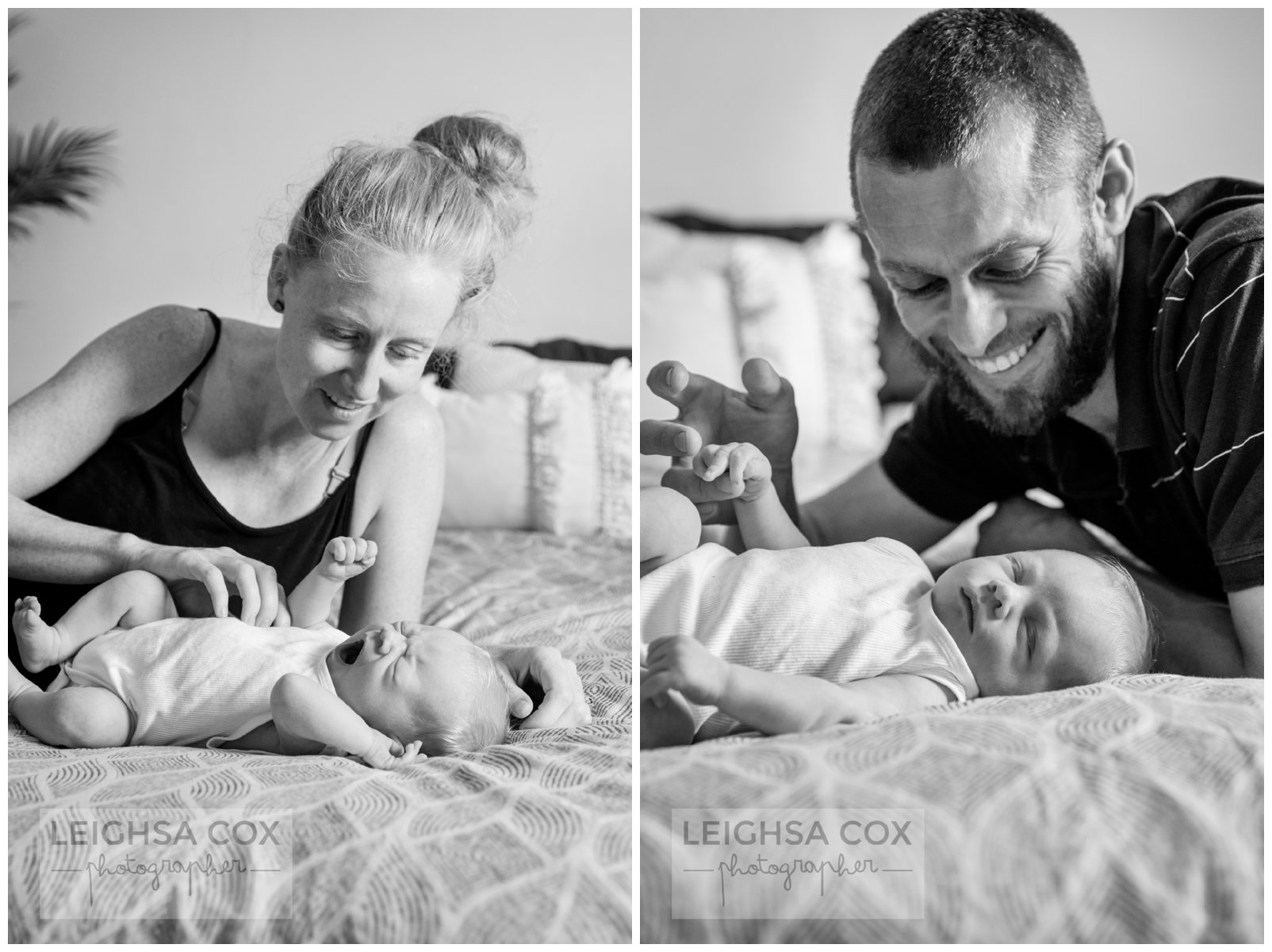 parent cuddles newborn baby boy newcastle