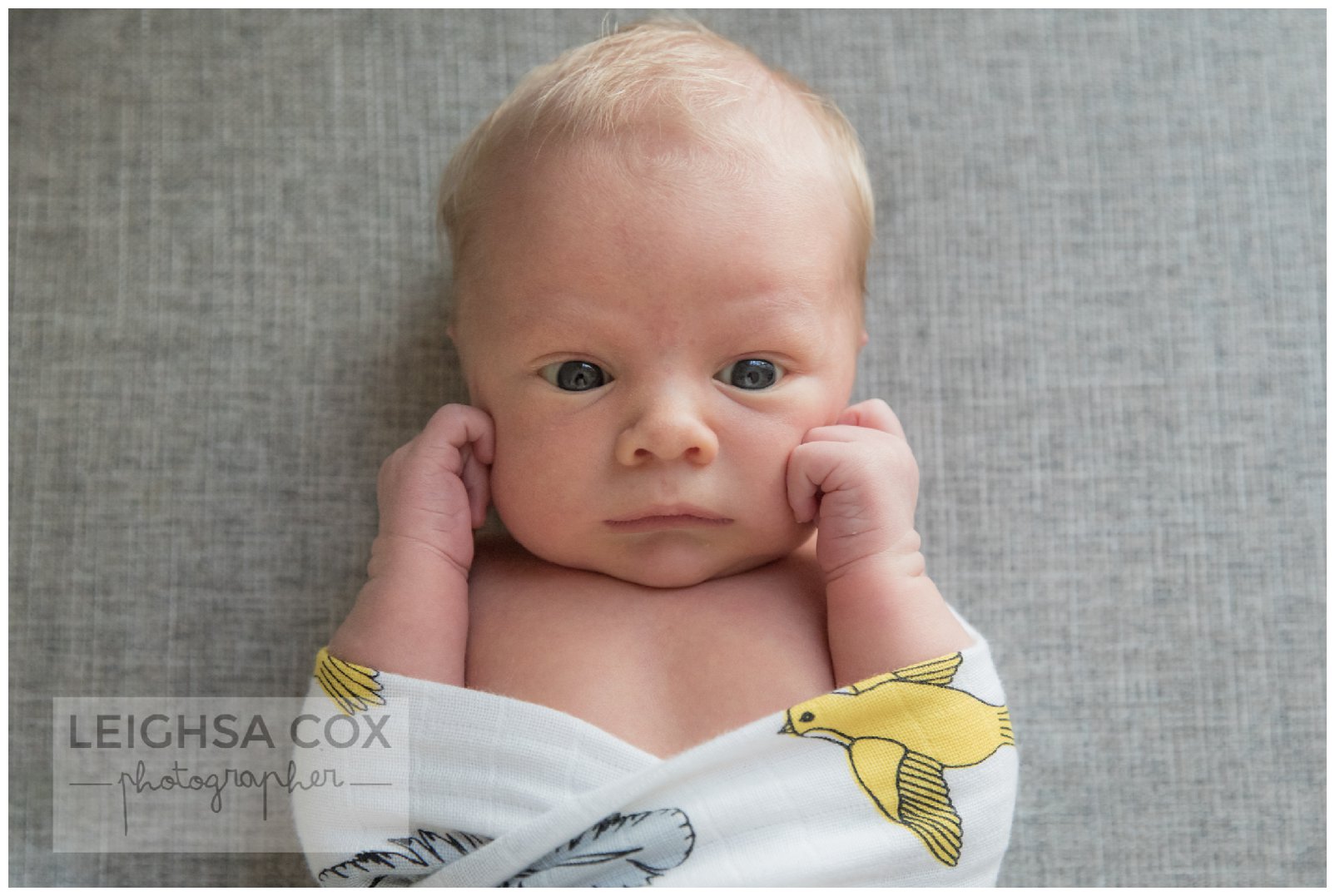 Newcastle home newborn session