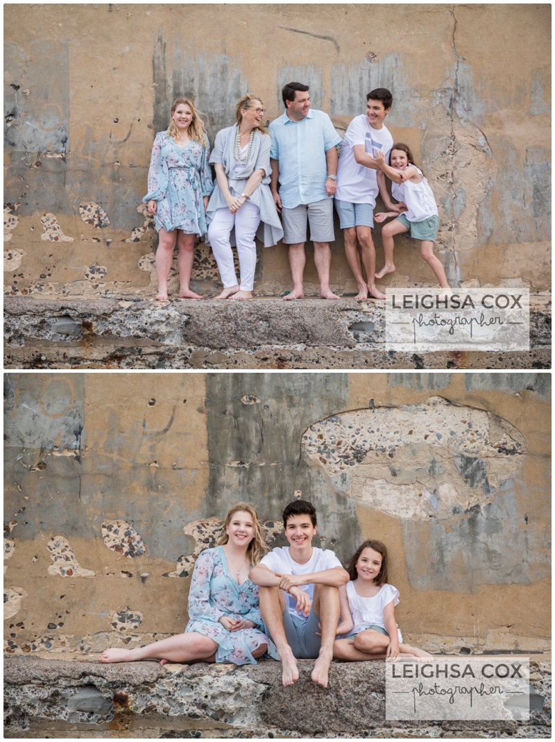 neutral clothing beach portraits