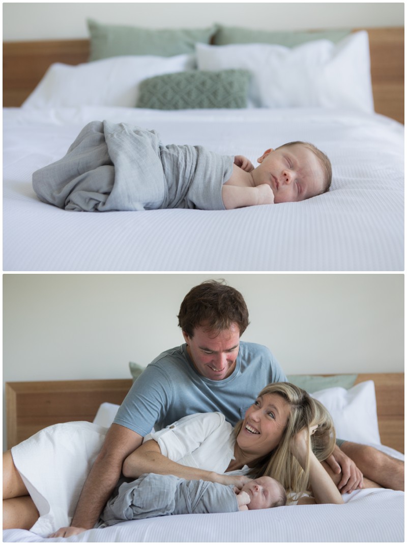 beautiful family newborn portrait