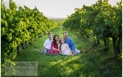 Family in the vines