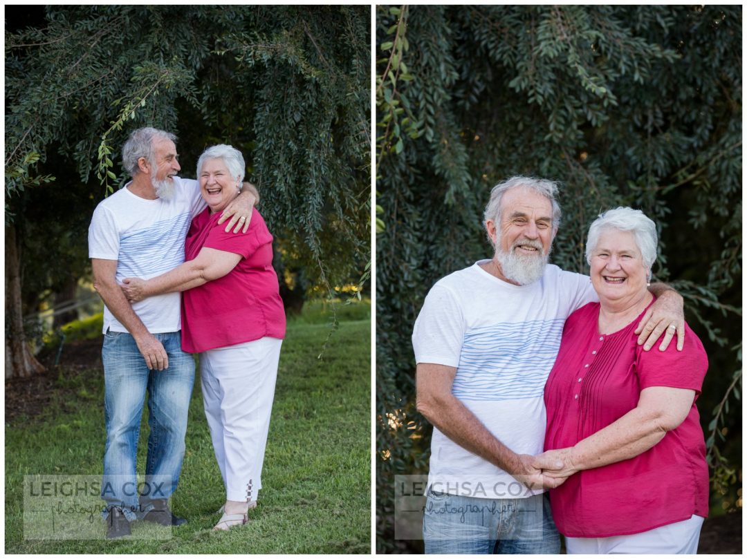 grandparents smile