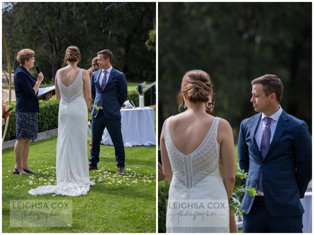 groom wedding ceremony