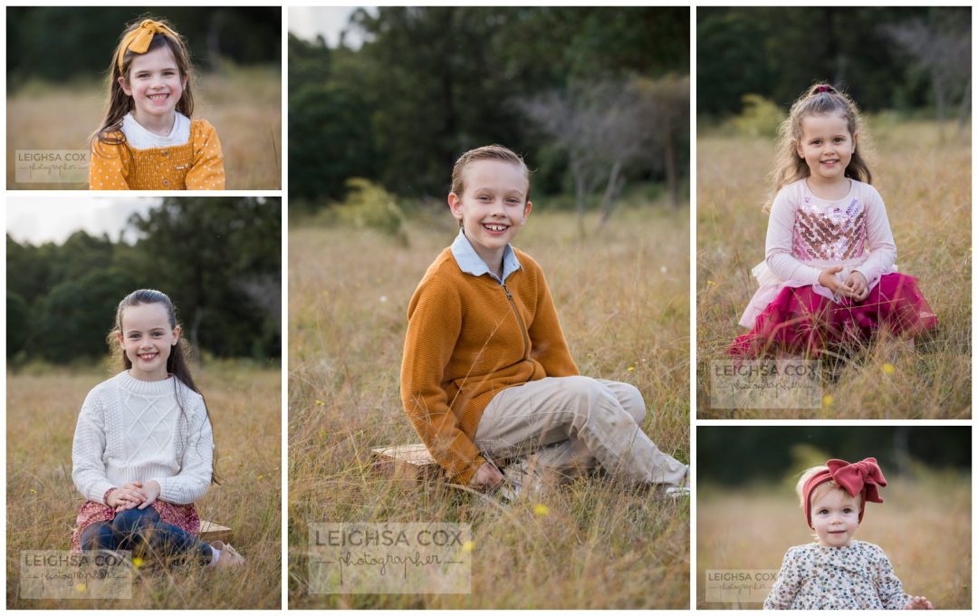 children in the paddock