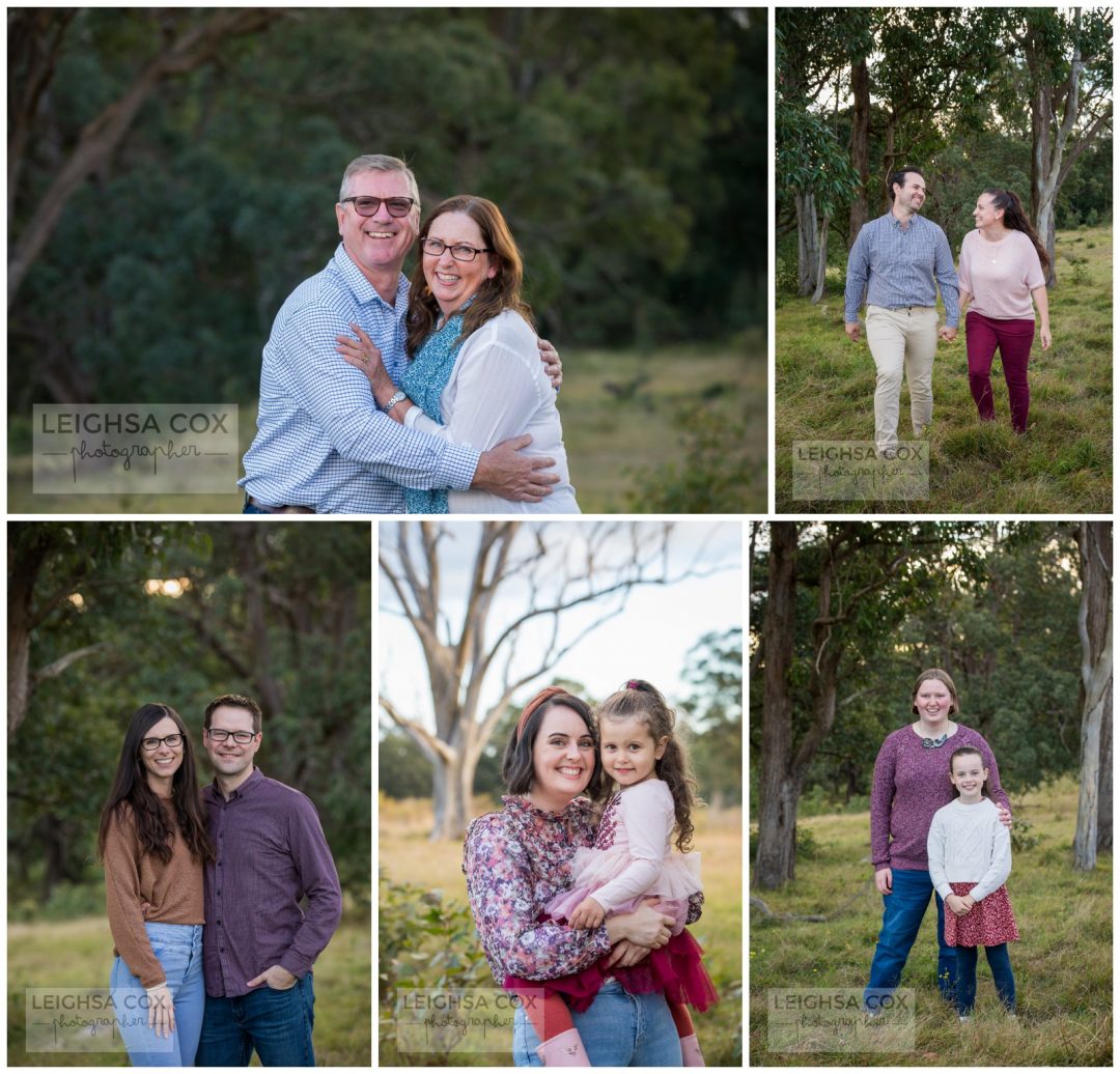 Whole family on the farm Maitland