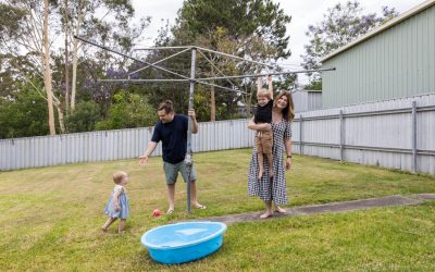 Fun backyard session