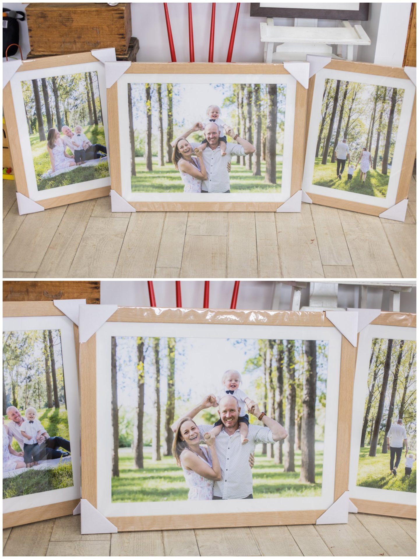 framed family portrait collection