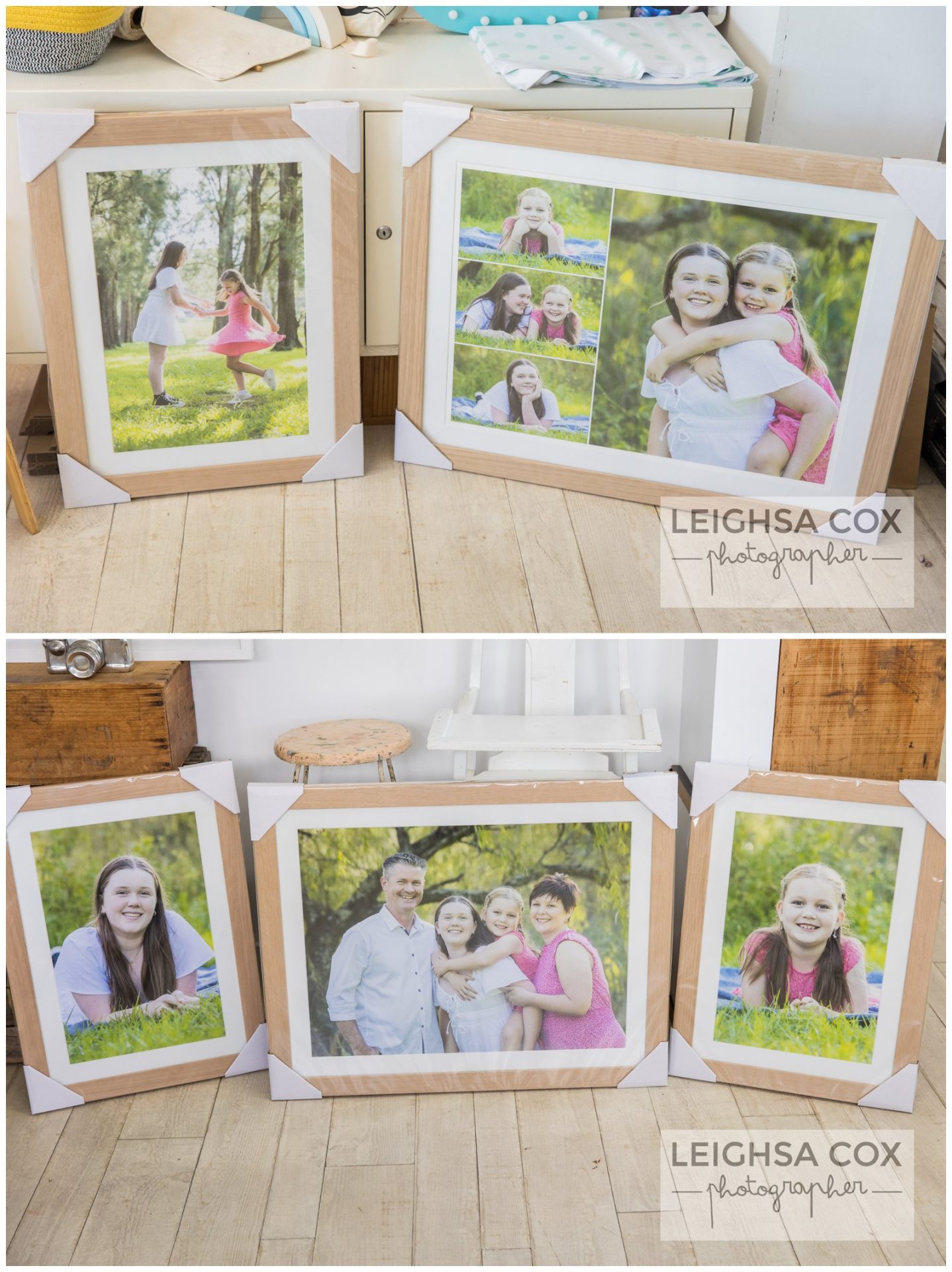 maitland family portrait photographer, framed prints