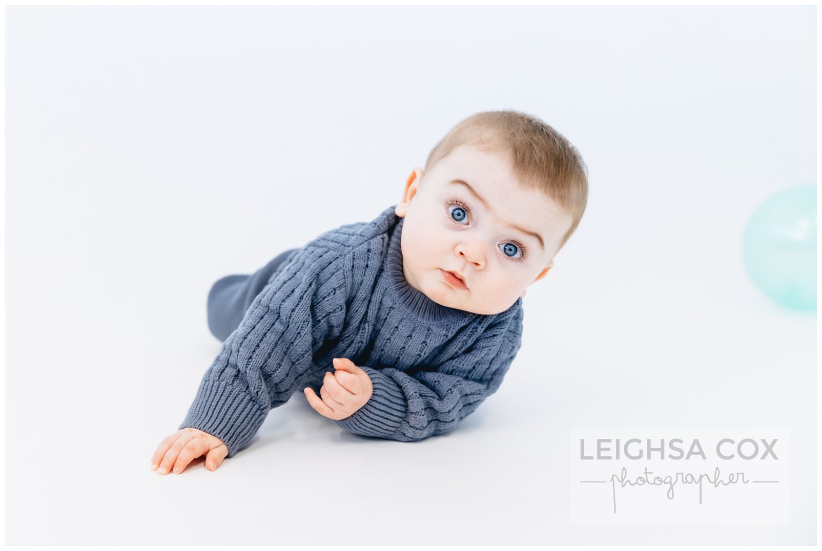 One Year old studio shoot