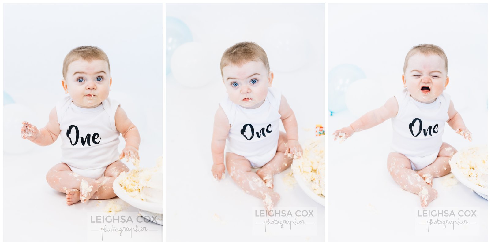 One Year old studio shoot