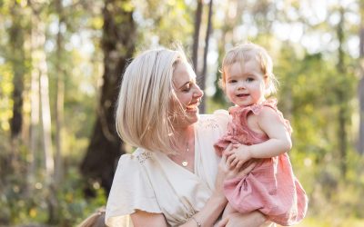 A family walk in the bush